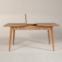 Hanah Home Vina - Atlantic Mesa de comedor extensible Pino Atlántico